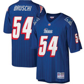 New England Patriots Mitchell & Ness Tedy Bruschi Big & Tall 1996 Retired Player Replica Jersey
