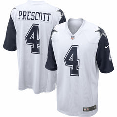 Dallas Cowboys Nike Dak Prescott Alternate Game Team Jersey