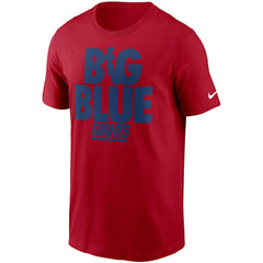 New York Giants Nike Hometown Collection Big Blue T-Shirt