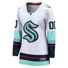 Seattle Kraken Fanatics Women's Away Breakaway Custom Jersey Sale