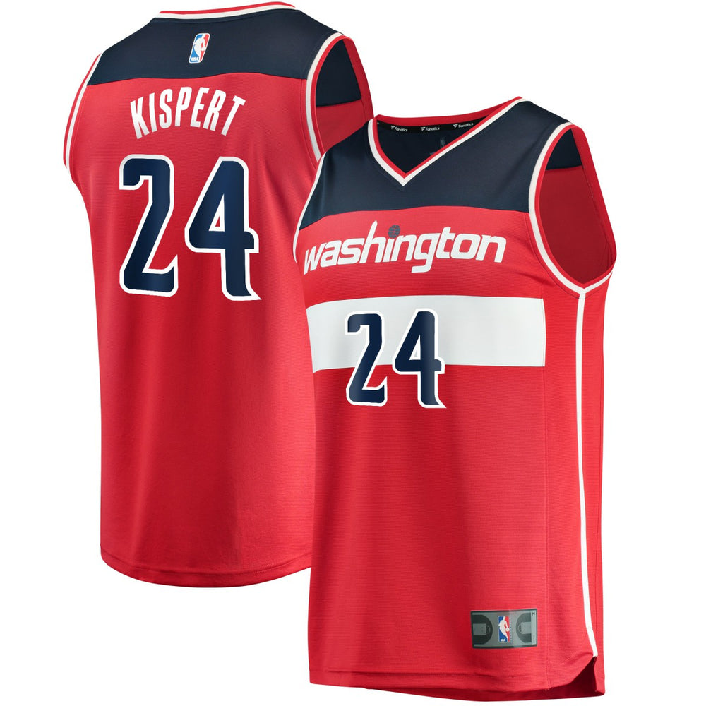 Corey Kispert Washington Wizards Youth Fast Break Replica Jersey Red On Sale