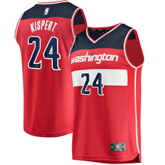 Corey Kispert Washington Wizards Youth Fast Break Replica Jersey Red On Sale