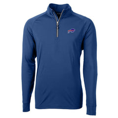 Buffalo Bills Cutter & Buck Adapt Eco Knit Quarter-Zip Pullover Jacket