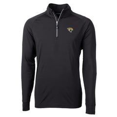 Jacksonville Jaguars Cutter & Buck Adapt Eco Knit Quarter-Zip Pullover Jacket