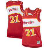 Dominique Wilkins Atlanta Hawks Women's Hardwood Classics Swingman Jersey On Sale