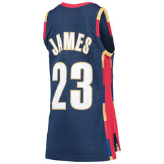 LeBron James Cleveland Cavaliers Women's Hardwood Classics Swingman Jersey sale For Sale