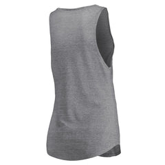 Miami Heat Women's Quality Time Open Scoop Neck Tri-Blend Tank Top On Sale