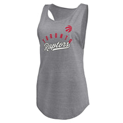 Toronto Raptors Women's Quality Time Open Scoop Neck Tri-Blend Tank Top Online