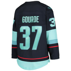 Yanni Gourde Seattle Kraken Youth Home Premier Player Jersey Discount