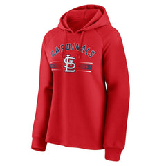 St. Louis Cardinals Fanatics Women's Perfect Play Raglan Pullover Hoodie | MLB For sale