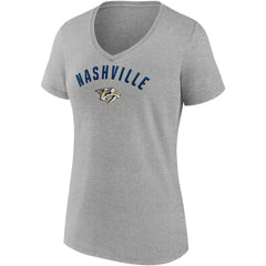 Nashville Predators Fanatics Women's 2-Pack V-Neck T-Shirt Set Sale