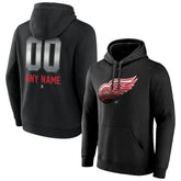 Detroit Red Wings Personalized Midnight Mascot Logo Pullover Hoodie Outlet