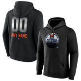 Edmonton Oilers Personalized Midnight Mascot Logo Pullover Hoodie Outlet