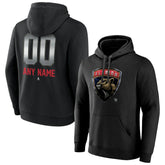Florida Panthers Personalized Midnight Mascot Logo Pullover Hoodie Outlet