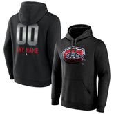 Montreal Canadiens Personalized Midnight Mascot Logo Pullover Hoodie Outlet