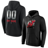 New Jersey Devils Personalized Midnight Mascot Logo Pullover Hoodie On Sale