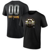 Boston Bruins Personalized Midnight Mascot Logo T-Shirt Discount