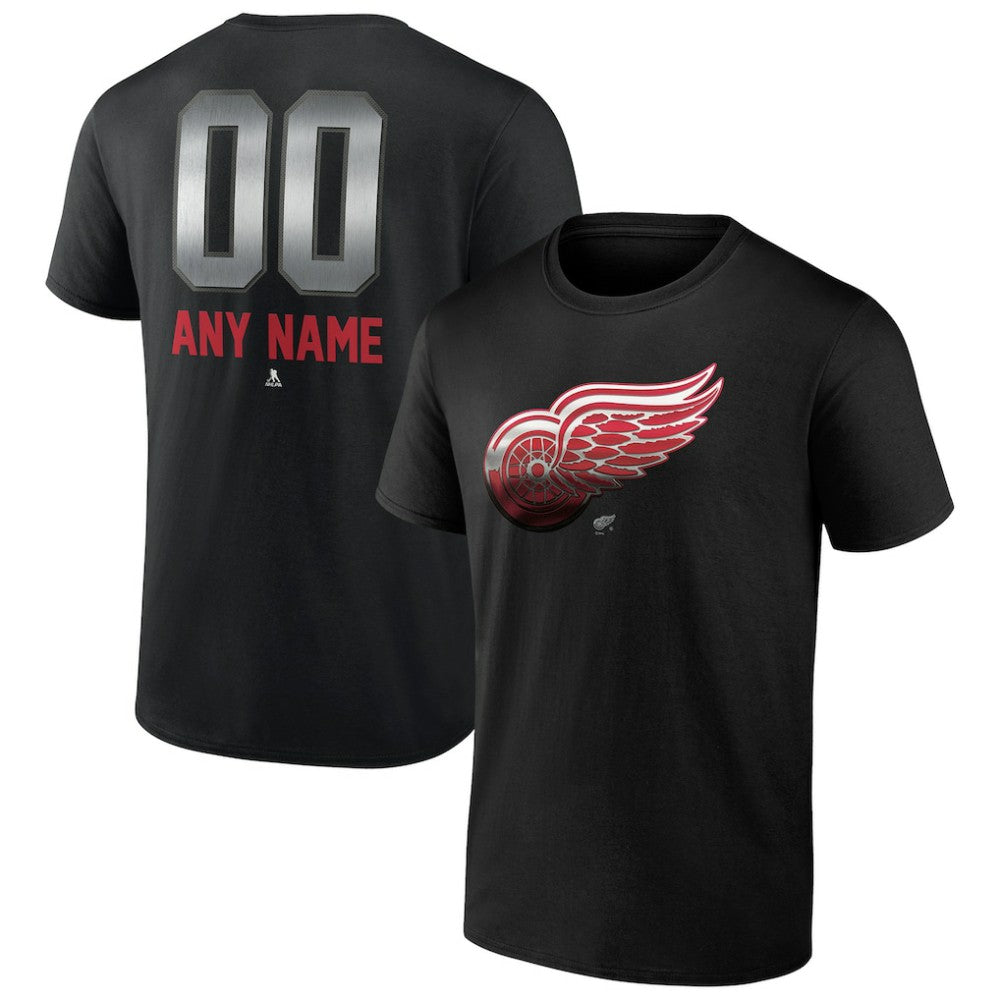 Detroit Red Wings Personalized Midnight Mascot Logo T-Shirt Online
