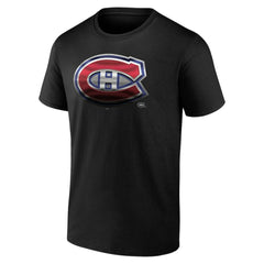 Montreal Canadiens Personalized Midnight Mascot Logo T-Shirt Online