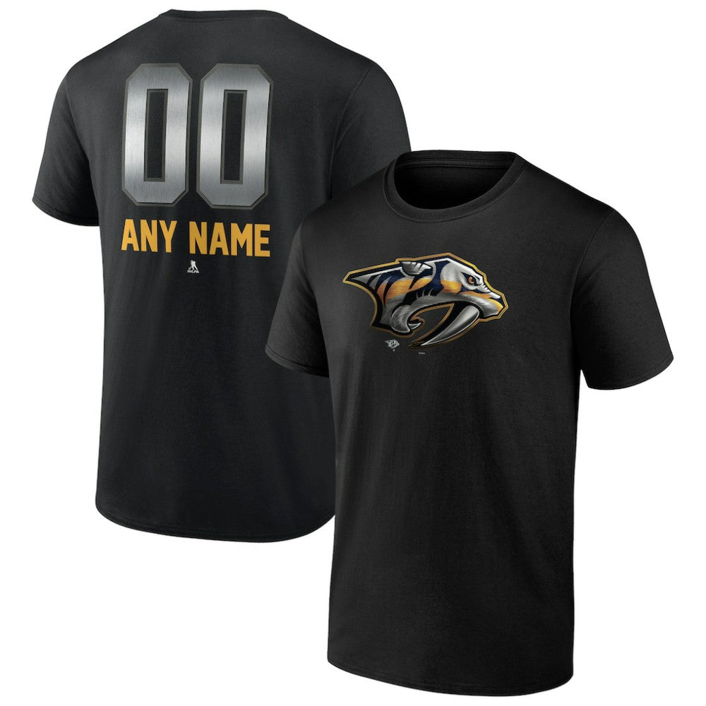 Nashville Predators Personalized Midnight Mascot Logo T-Shirt On Sale