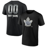 Toronto Maple Leafs Personalized Midnight Mascot Logo T-Shirt Outlet