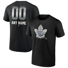 Toronto Maple Leafs Personalized Midnight Mascot Logo T-Shirt Outlet