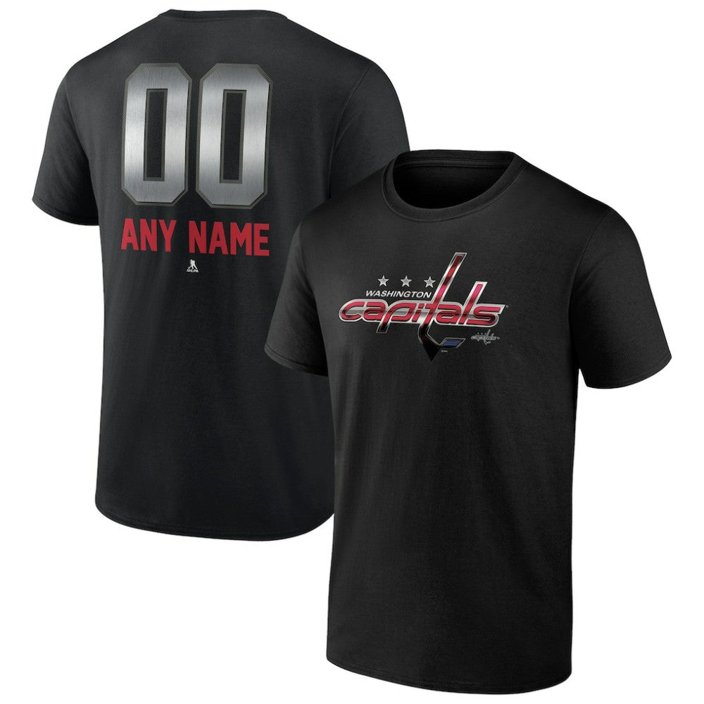 Washington Capitals Personalized Midnight Mascot Logo T-Shirt Sale