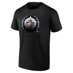 Winnipeg Jets Personalized Midnight Mascot Logo T-Shirt Sale