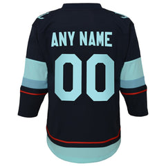 Seattle Kraken Youth Home Replica Custom Jersey Sale