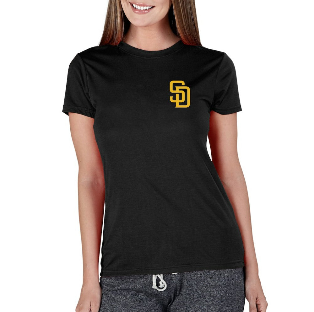 San Diego Padres Concepts Sport Women's Marathon Knit Top | MLB New
