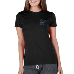 Miami Marlins Concepts Sport Women's Marathon Knit Top | MLB Outlet