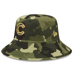 Chicago Cubs New Era 2022 Armed Forces Day Bucket Hat | MLB New