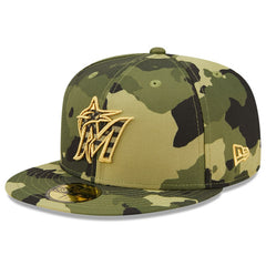 Miami Marlins New Era 2022 Armed Forces Day On-Field 59FIFTY Fitted Hat | MLB Shop