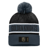 Vegas Golden Knights Fanatics Authentic Pro Rink Cuffed Knit Hat with Pom Sale