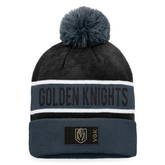 Vegas Golden Knights Fanatics Authentic Pro Rink Cuffed Knit Hat with Pom Sale