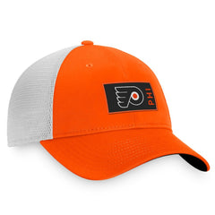 Philadelphia Flyers Fanatics Authentic Pro Rink Trucker Snapback Hat Discount