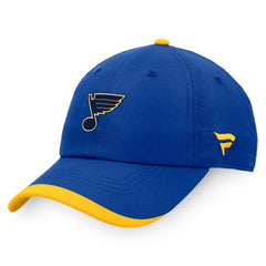 St. Louis Blues Fanatics Authentic Pro Rink Pinnacle Adjustable Hat For Sale