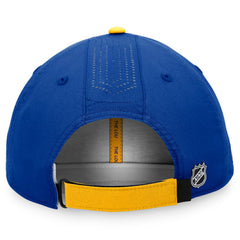 St. Louis Blues Fanatics Authentic Pro Rink Pinnacle Adjustable Hat For Sale
