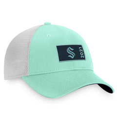 Seattle Kraken Fanatics Authentic Pro Rink Trucker Snapback Hat Outlet
