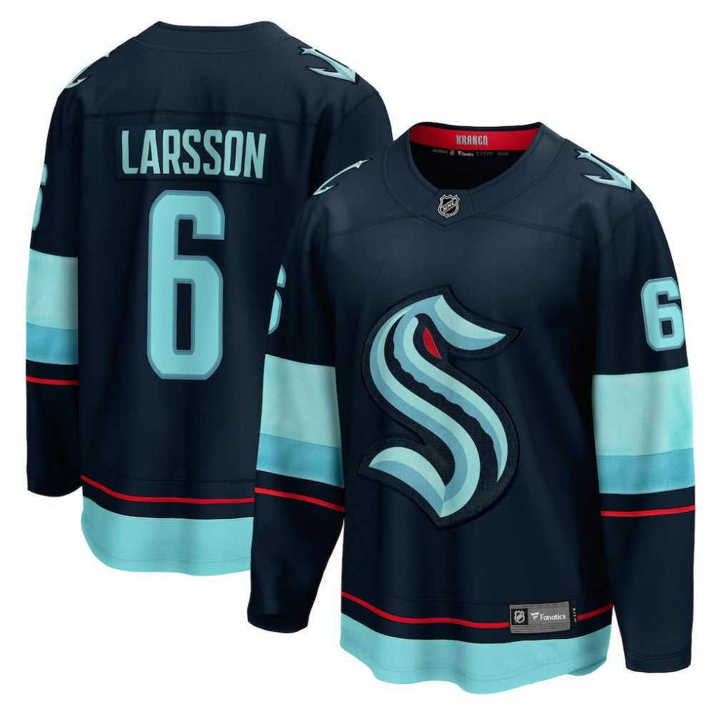 Adam Larsson Seattle Kraken Fanatics Home Breakaway Player Jersey On Sale