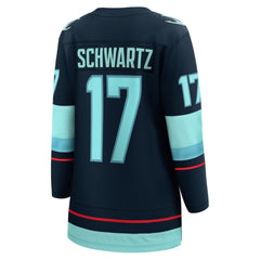 Jaden Schwartz Seattle Kraken Fanatics Women's Home Breakaway Player Jersey Discount