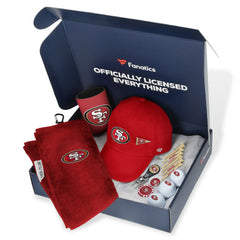 San Francisco 49ers Fanatics Pack Golf-Themed Gift Box