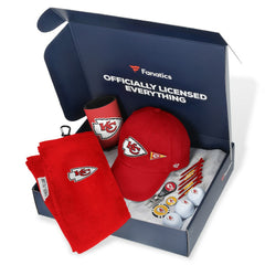 Kansas City Chiefs Fanatics Pack Golf-Themed Gift Box
