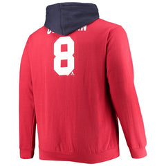 Alexander Ovechkin Washington Capitals Profile Big & Tall Colorblock Full-Zip Hoodie Sale