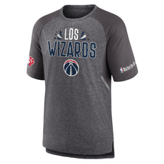 Washington Wizards 2022 Noches Ene-Be-A Core Shooting Raglan T-Shirt Outlet
