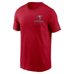 Tampa Bay Buccaneers Nike Sideline Infograph Lockup Performance T-Shirt