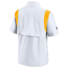 Pittsburgh Steelers Nike Sideline Coaches Chevron Lockup Pullover Top
