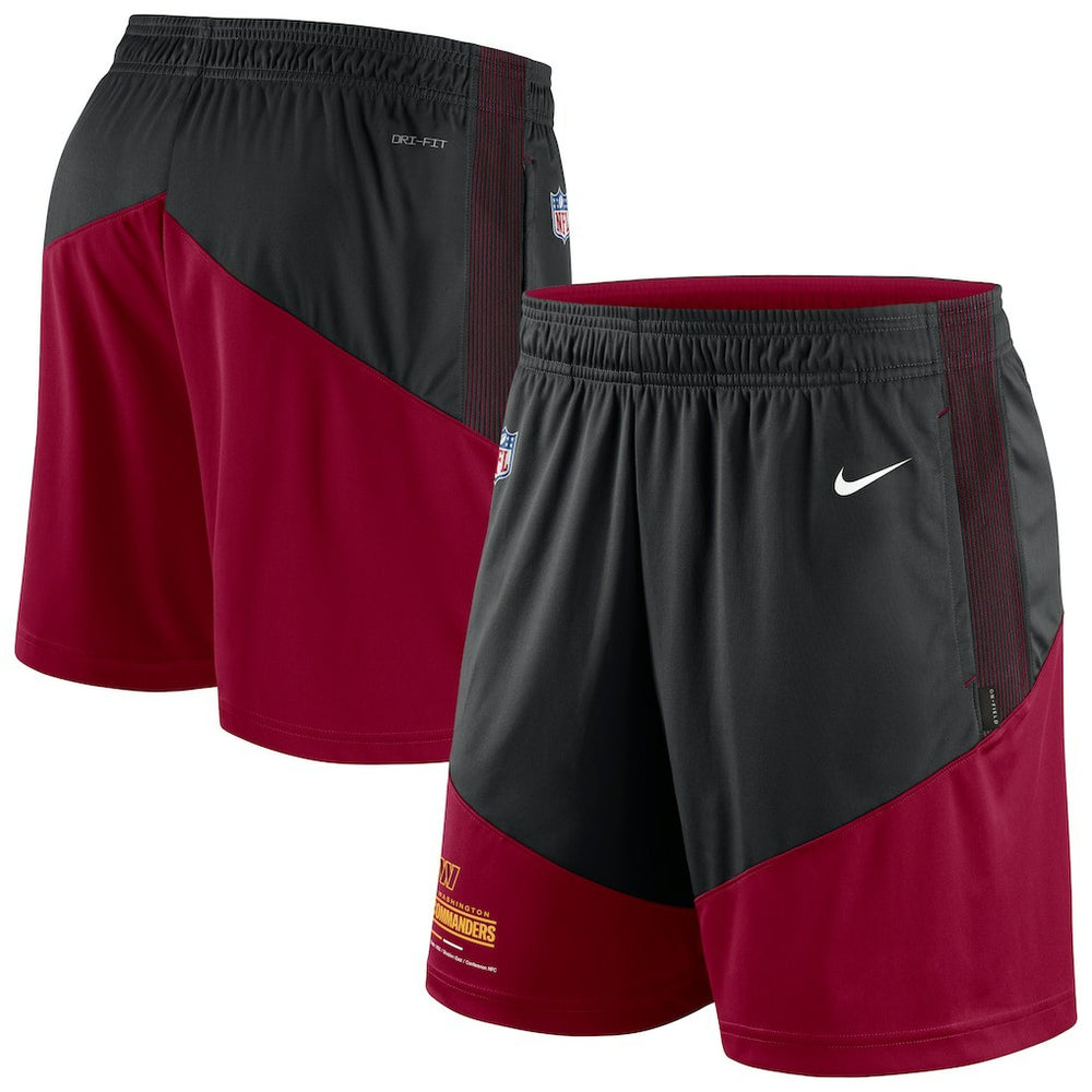 Washington Commanders Nike Sideline Primary Lockup Performance Shorts