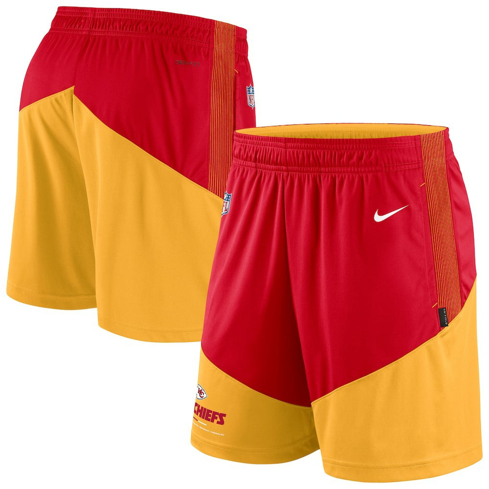 Kansas City Chiefs Nike Sideline Primary Lockup Performance Shorts