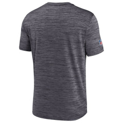 Pittsburgh Steelers Nike Sideline Velocity Athletic Stack Performance T-Shirt